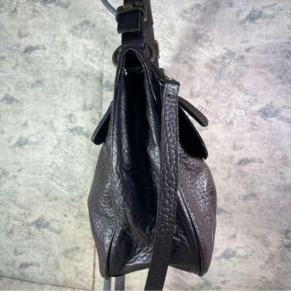 Studiomoda Italian Made Brown Large Designer Carryall Crossbody/tote - Picture 3 of 15